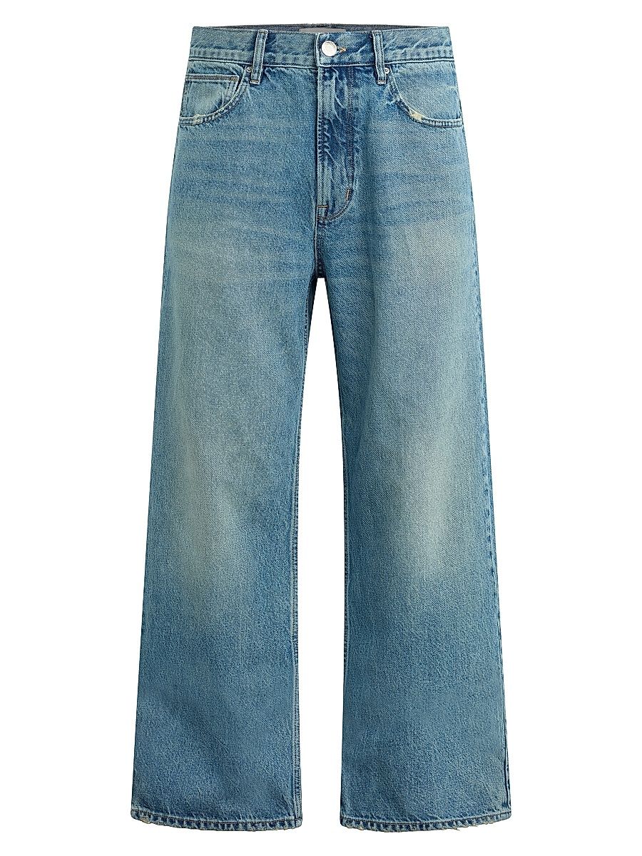 Men's Luca Wide-Leg Jeans - Durham - Size 40