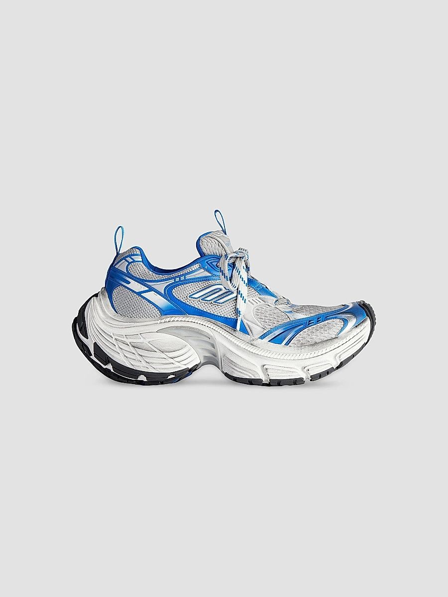 Balenciaga Men's 10XL Sneakers - Grey Blue - Size 9