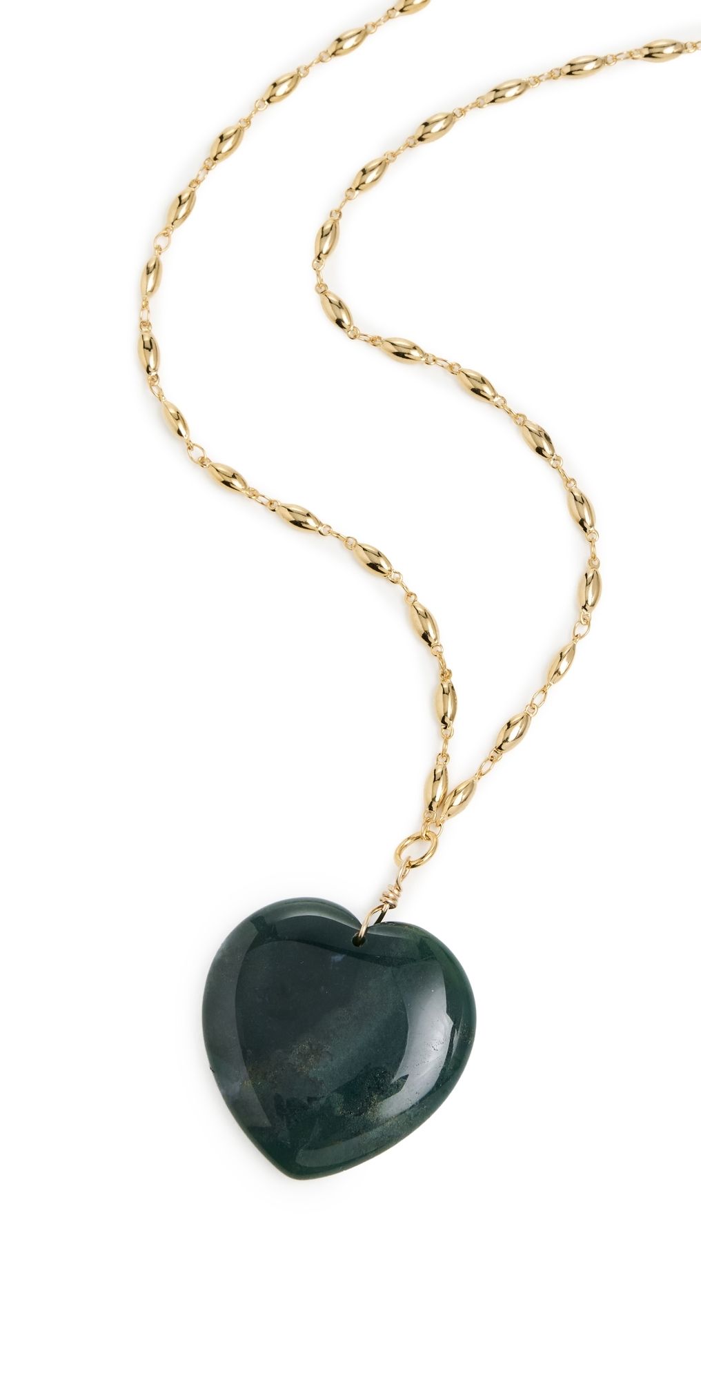 Brinker + Eliza Izzie Necklace Indian Agate One Size