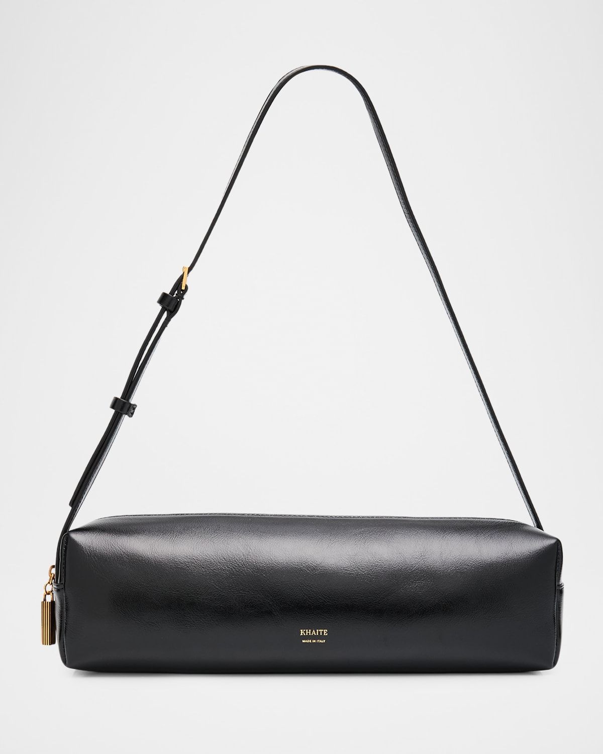 Kye Zip Leather Shoulder Bag