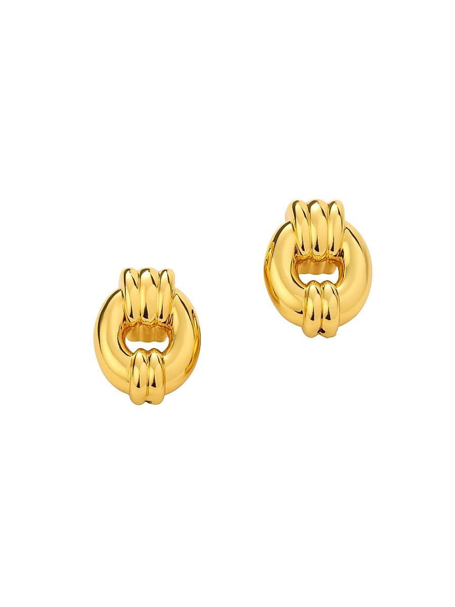 Women's Nara 24K-Gold-Plated Drop Earrings - Gold