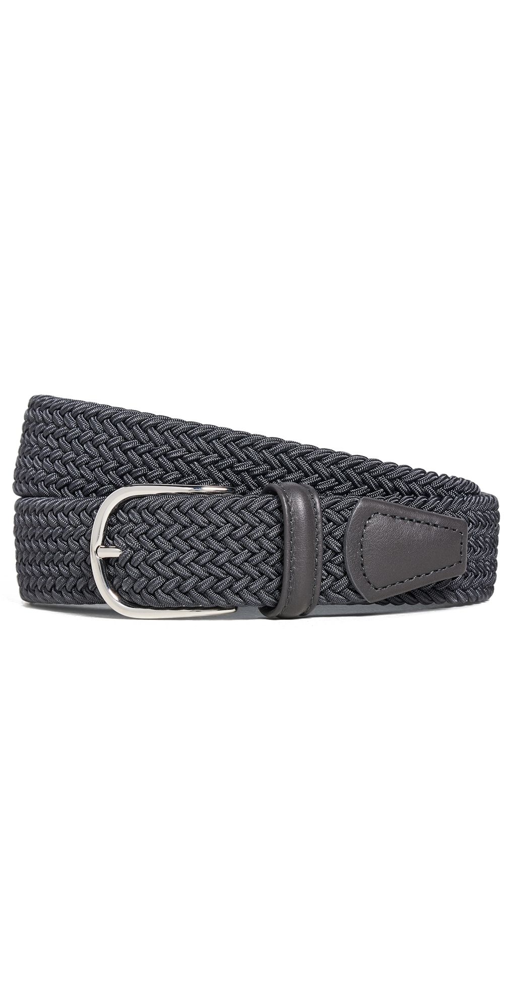 Anderson's Nylon Woven Belt Dark Grey G4 42