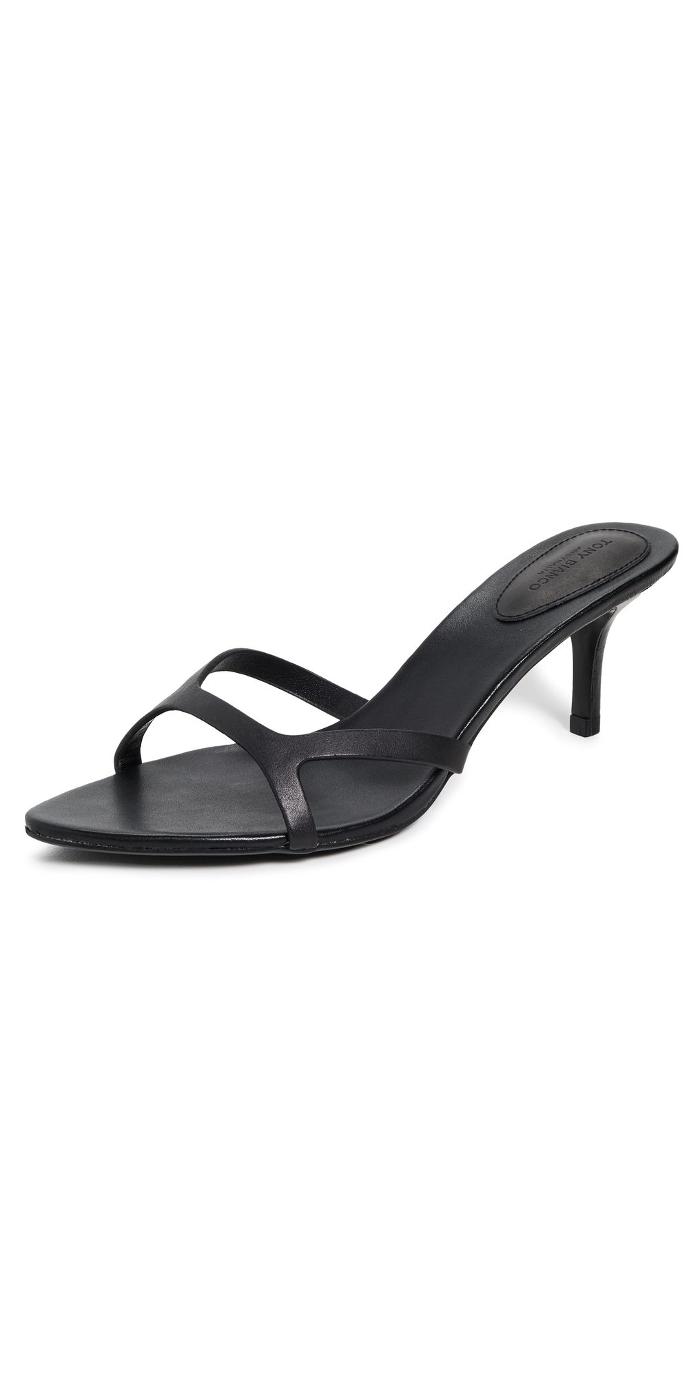 Tony Bianco Daisy Sandals Black Como 5.5