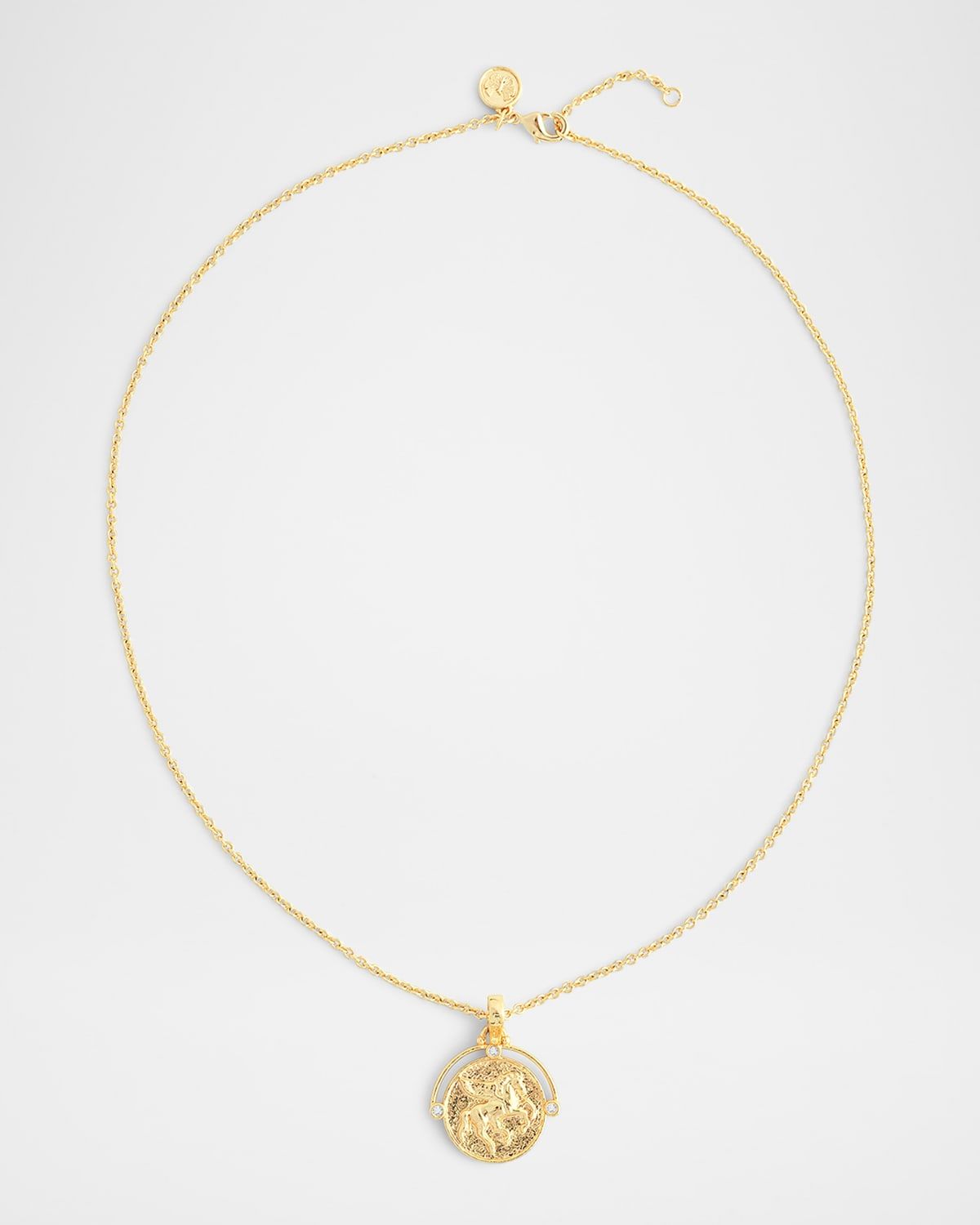 Pegasus Coin Pendant Necklace