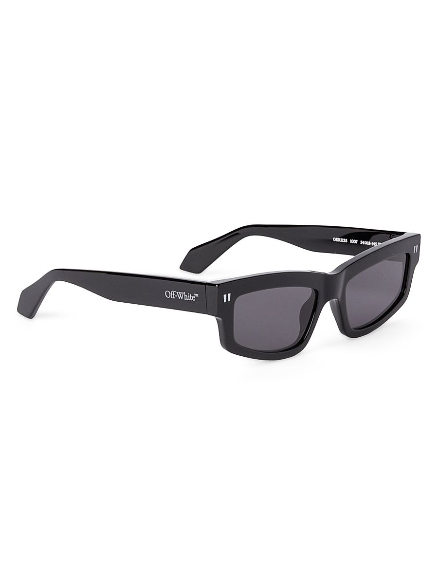 Men's Miramar 54MM Shield Sunglasses - Black Dark Grey