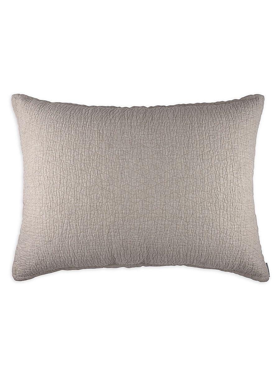 Dawn Diamond Quilted Luxe Pillow - Natural