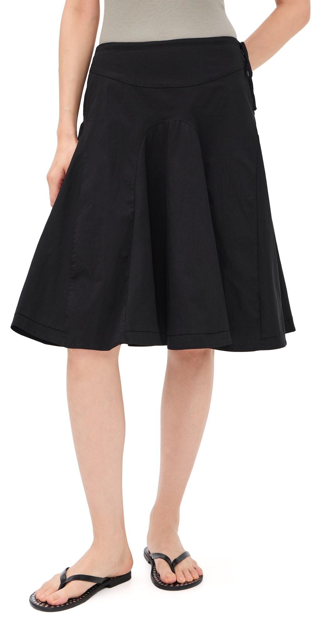 Peachy Den Missy Midi Skirt ONYX XL