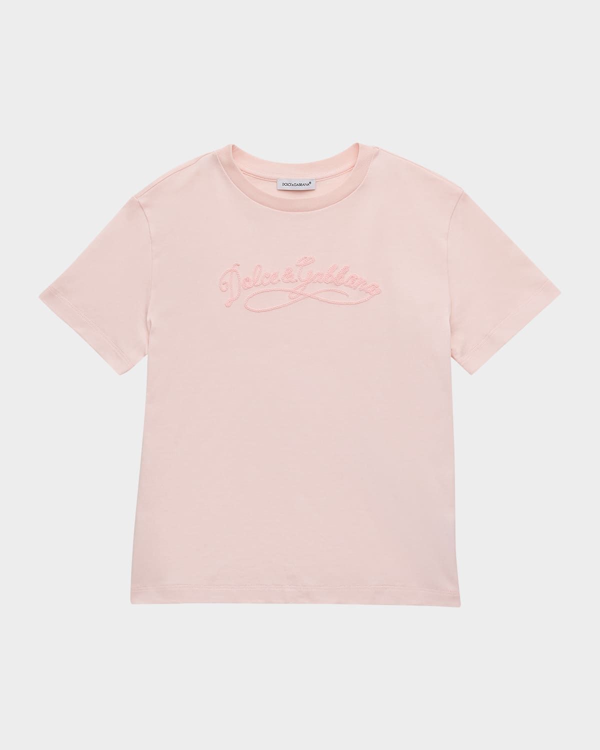 Girl & apos;s Logo-Embroidered Cotton Jersey T-Shirt, Size 8-14
