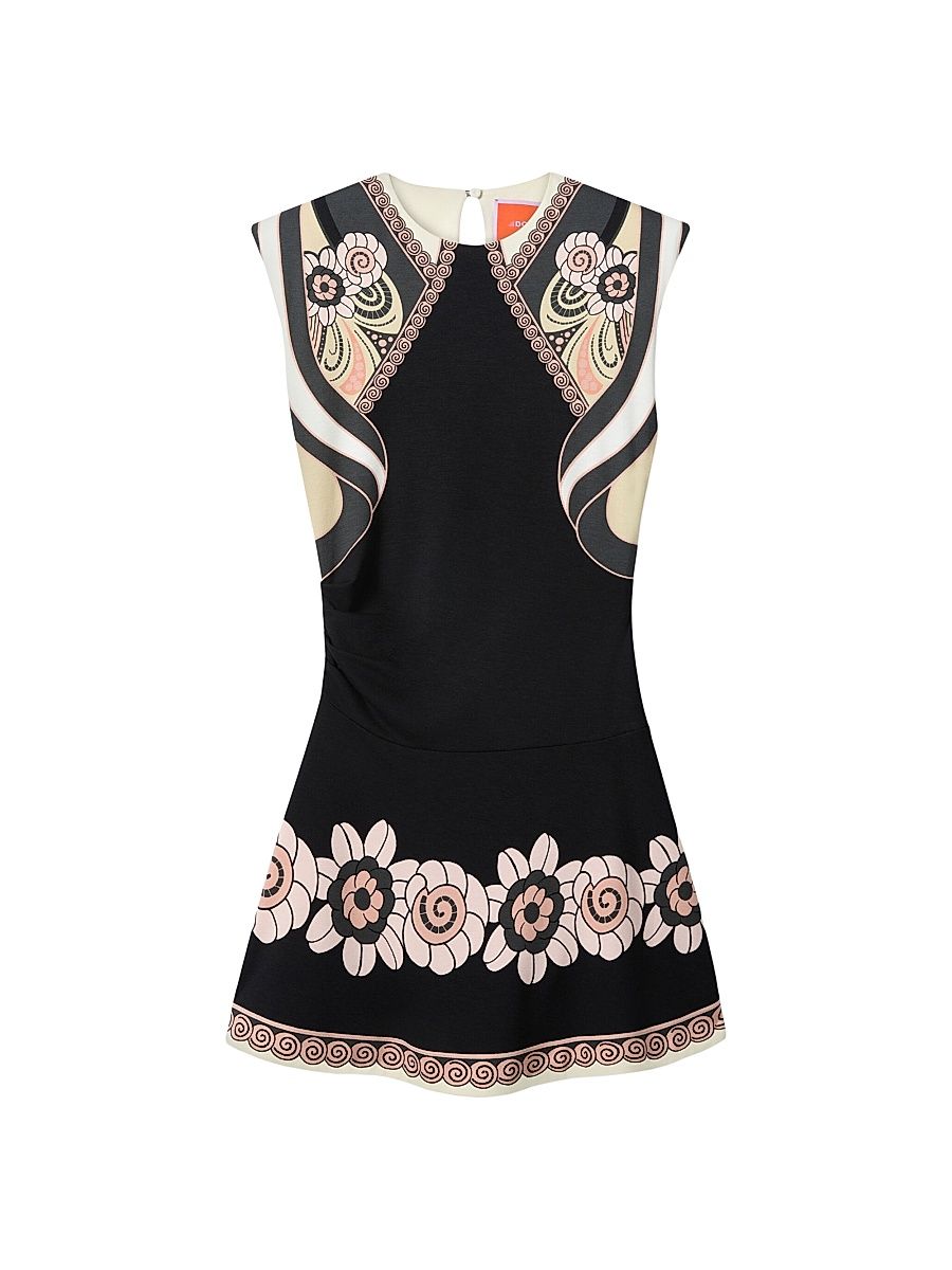 Women's Lela Mini Dress - Ambrosia Place Black - Size XS