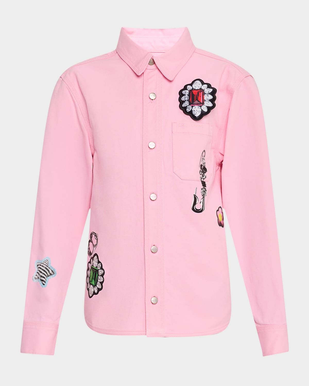 Runway Charm Button-Down Shirt
