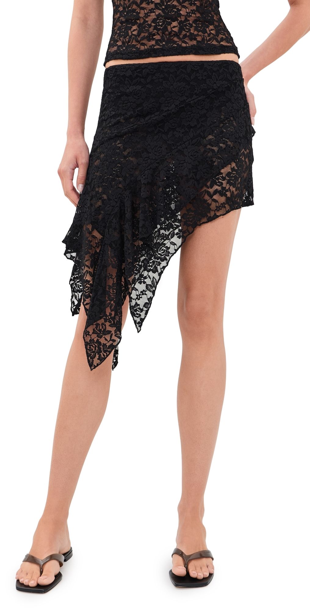 Lioness Palisades Mini Skirt Noir XXS