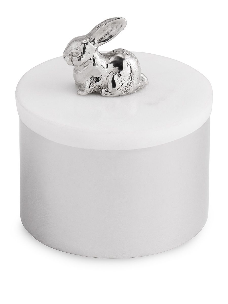 Flights Of Fancy Bunny Trinket Box