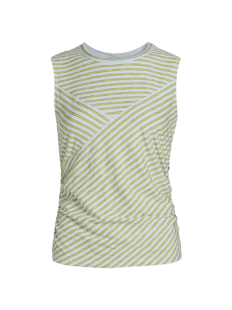 Women's Johana Striped Tank Top - Banded Stripe - Size XL