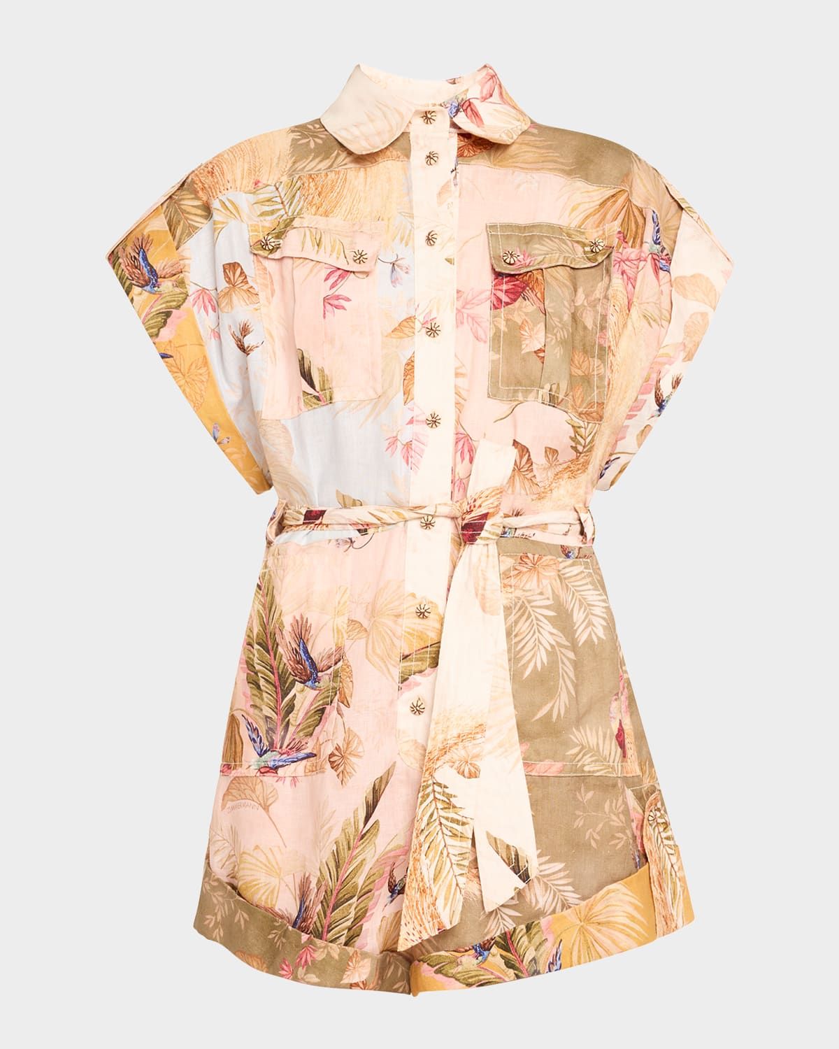 Ascension Cuffed Playsuit