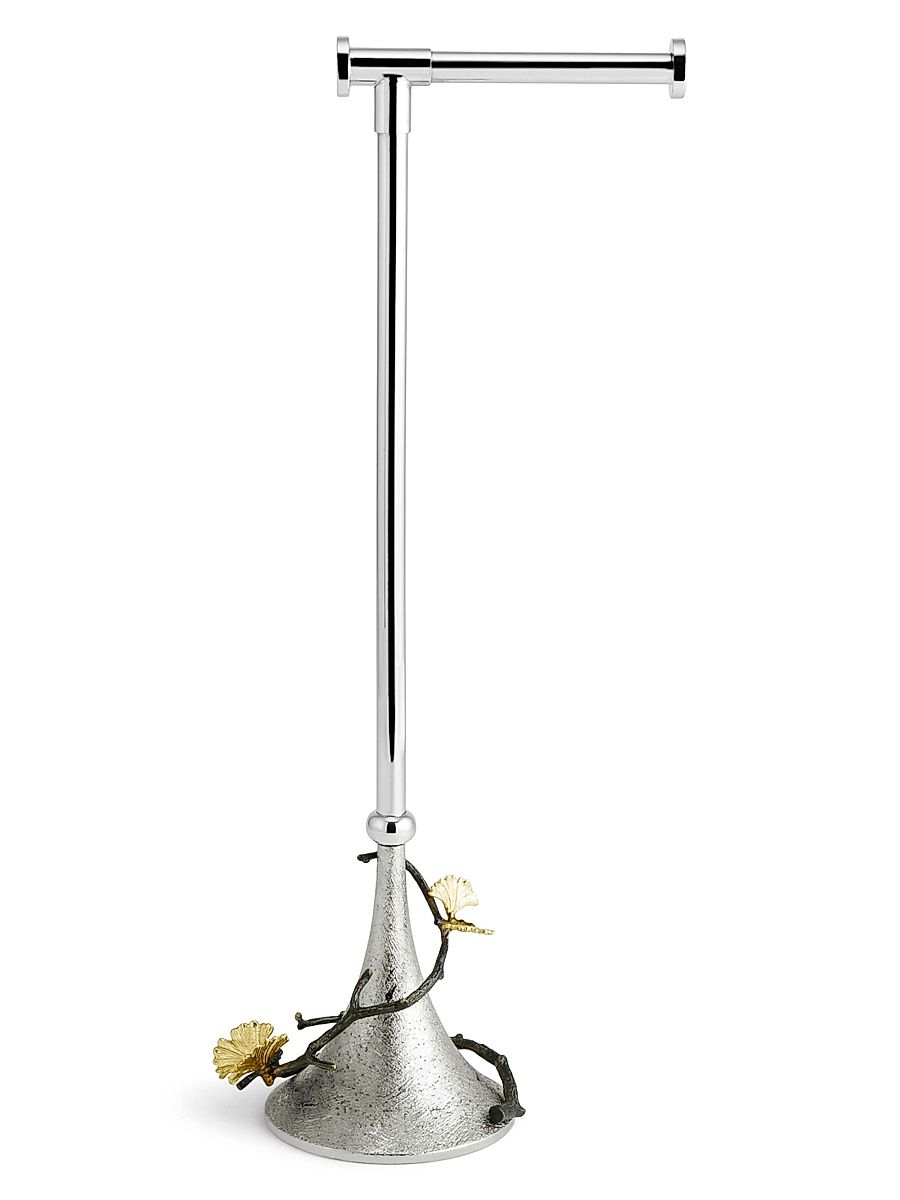 Butterfly Ginkgo Toilet Paper Stand