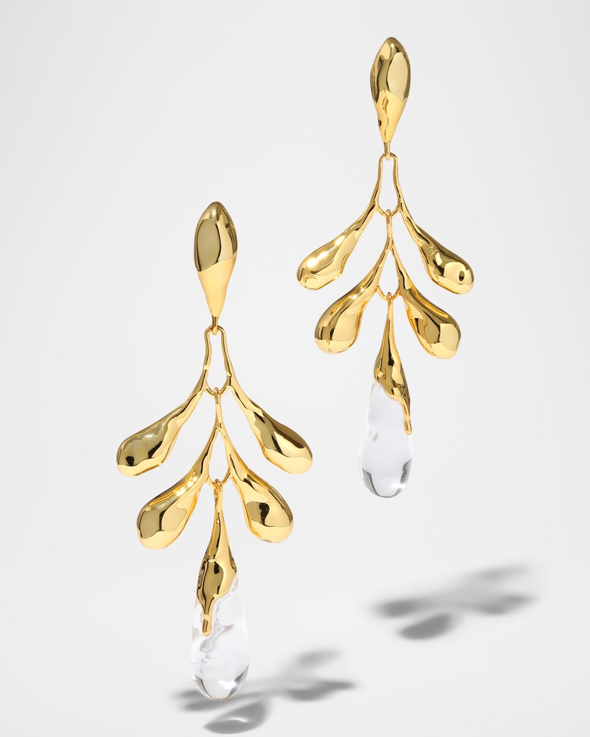 Liquid Lucite Sapling Earrings