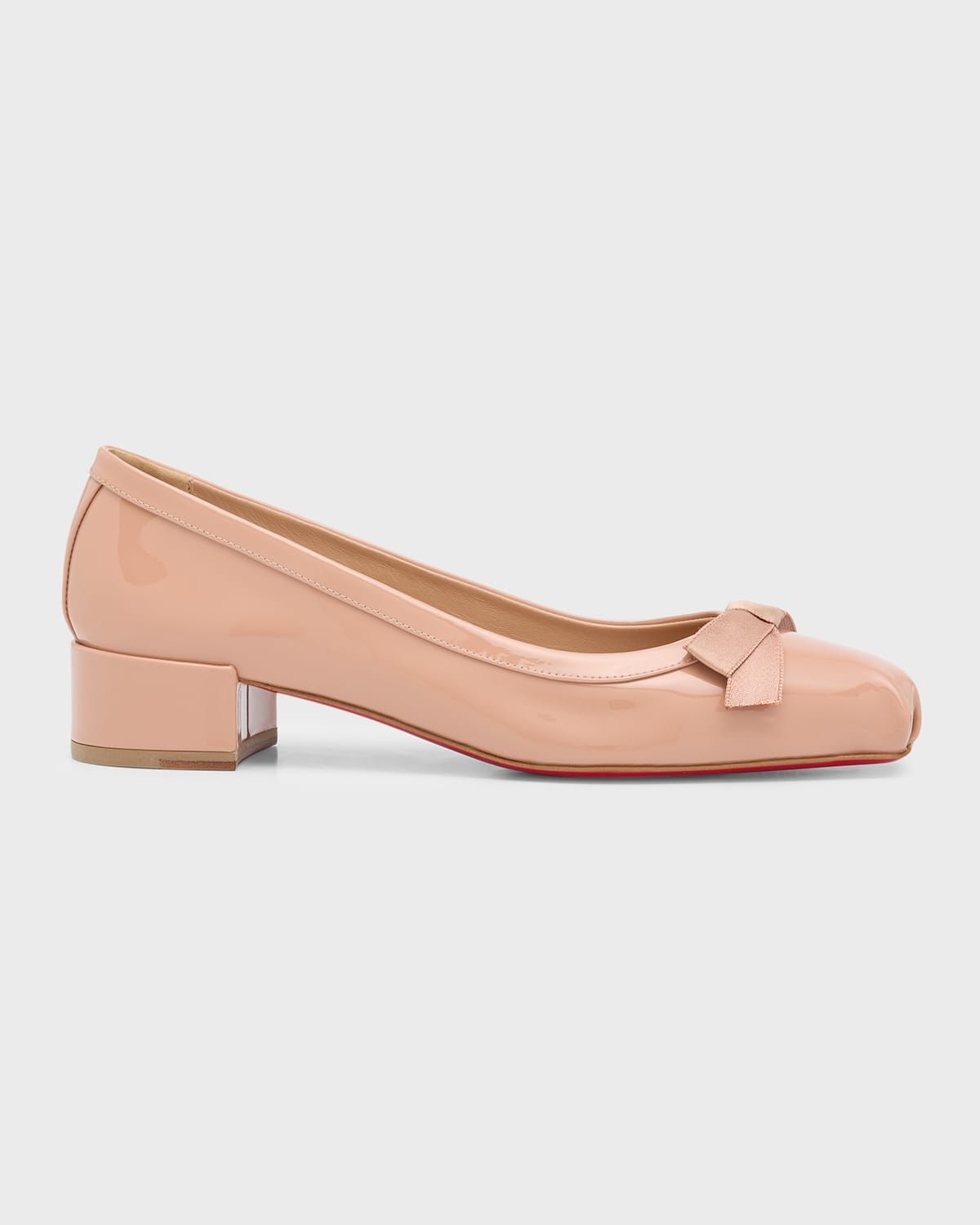 30mm Mamaflirt Patent Ballerina Pumps