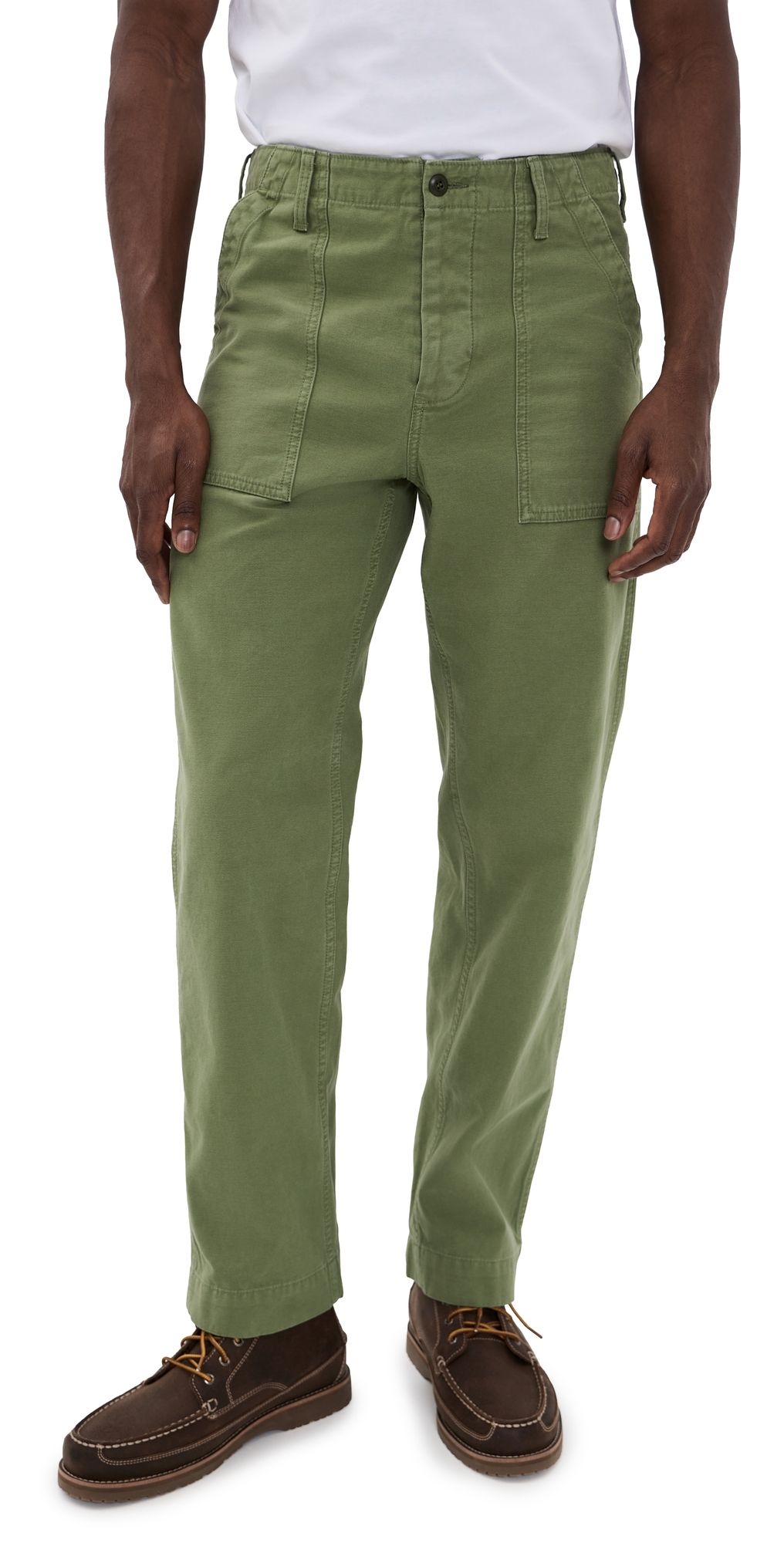 Filson Field Supply Pants Washed Fatigue Green 30