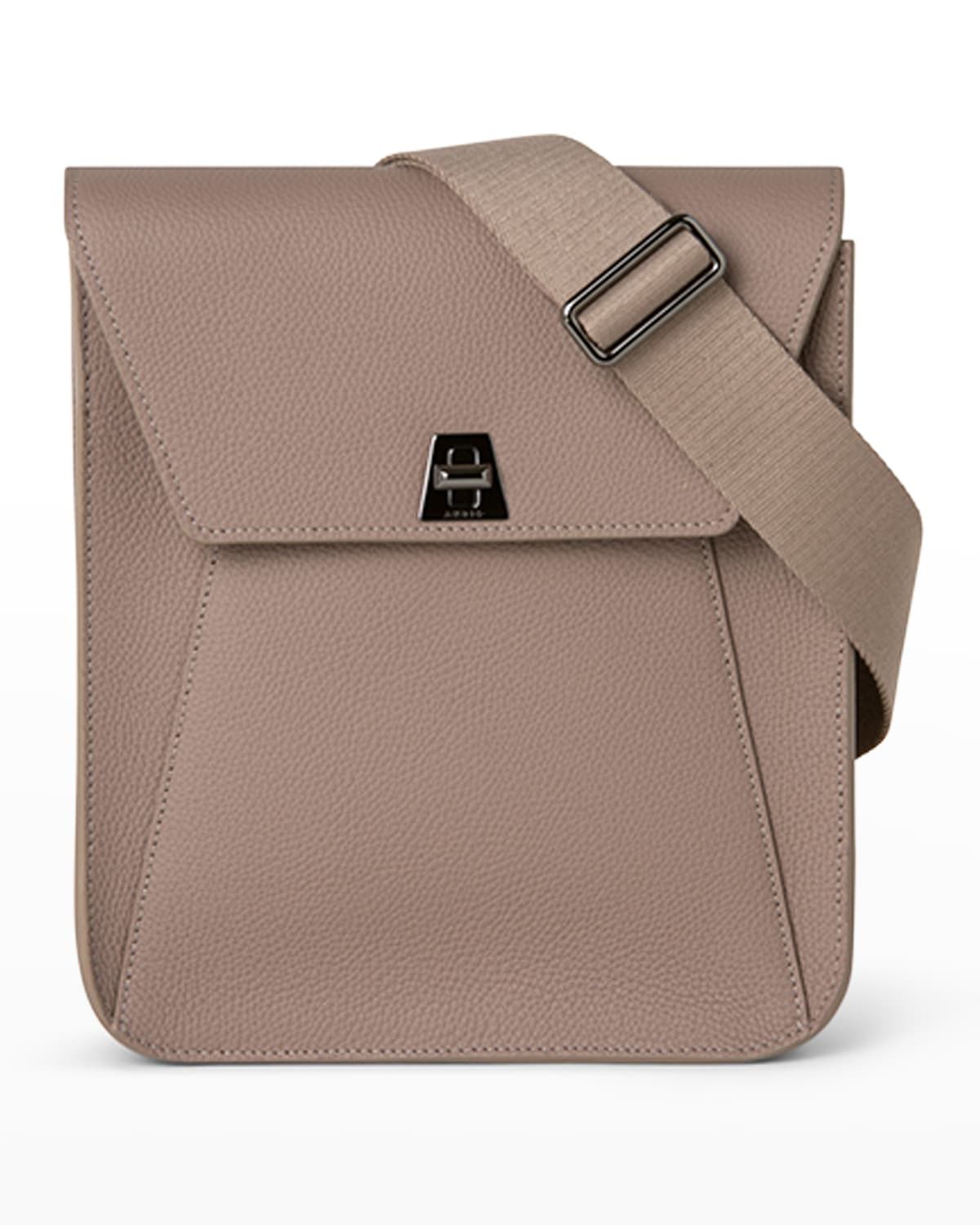 Anouk Small Leather Messenger Bag