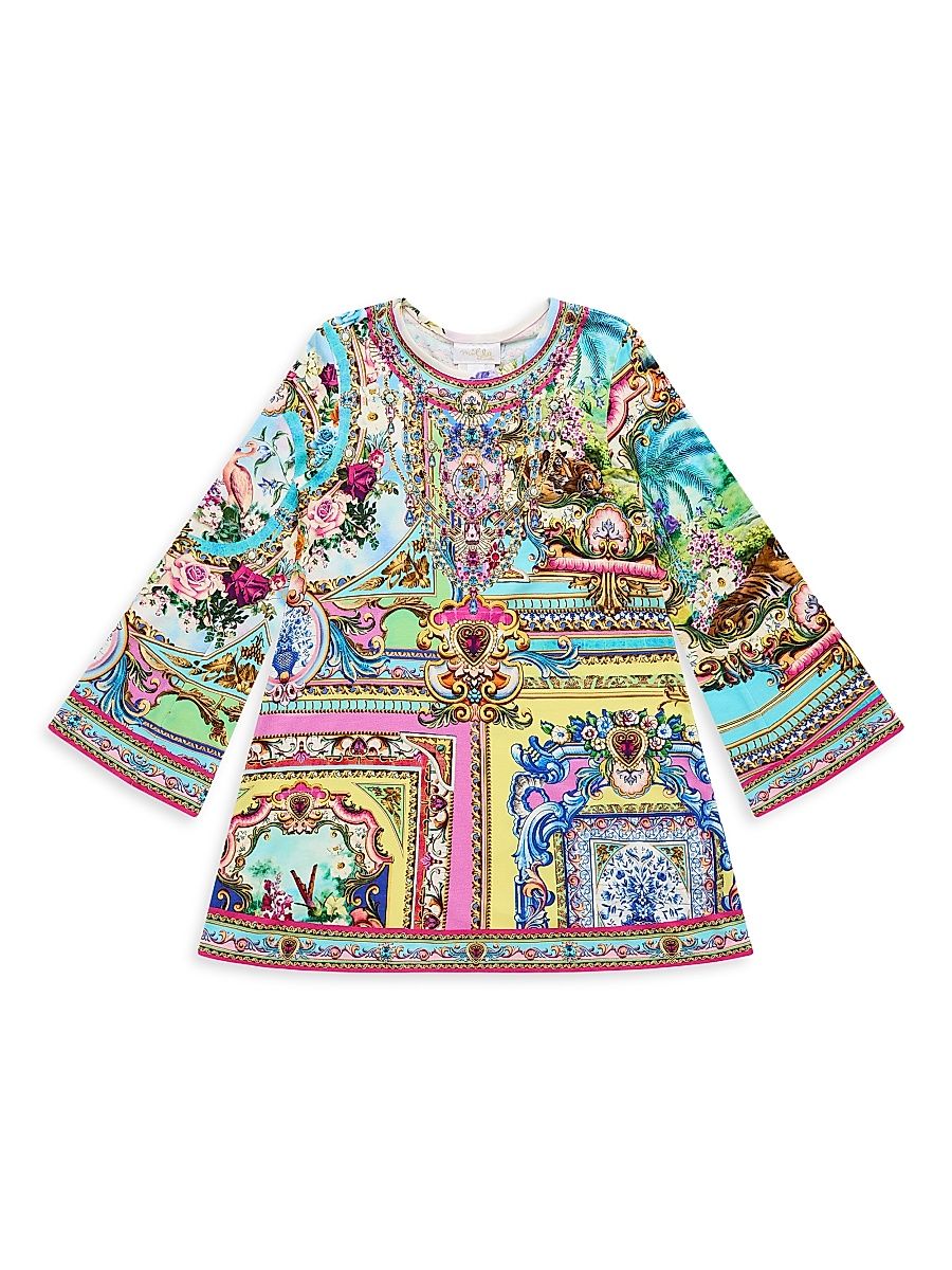 Little Girl's & Girl's Spirit Of Santa Maria Jersey Dress - Spirit Of Santa Maria - Size 12