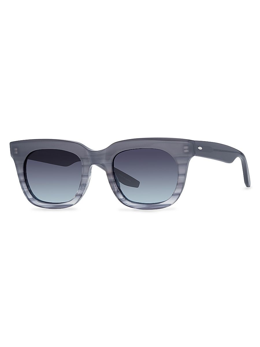 Men's Samo 49MM Square Sunglasses - Gradient Blue Gradient Blue