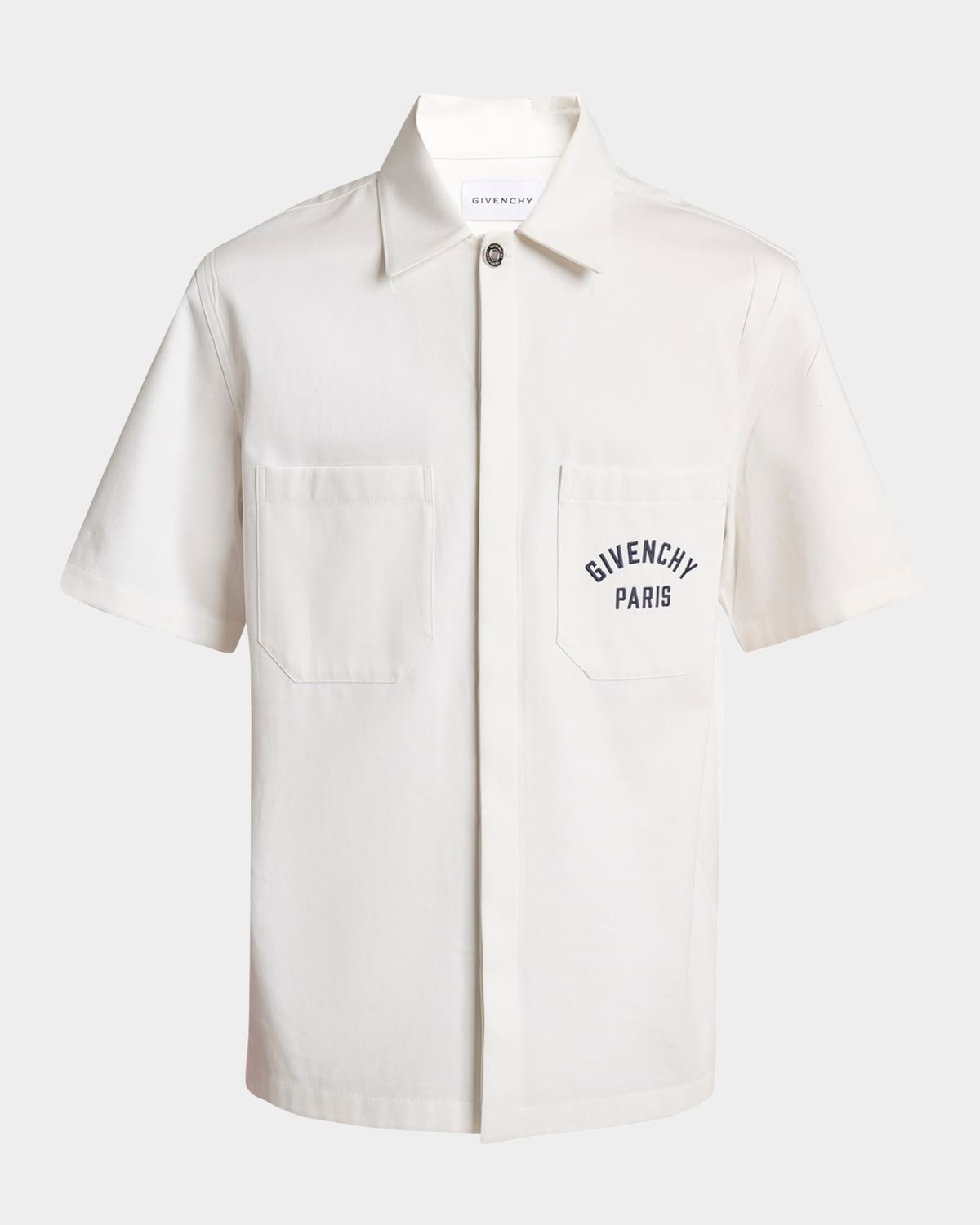 Men & apos;s Twill Embroidered Pocket Shirt