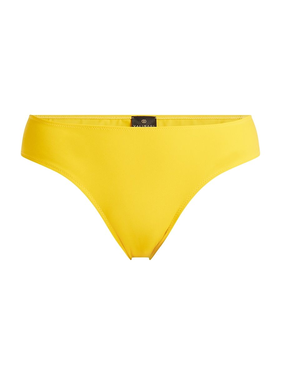 Women's Roma Hipster Bikini Bottom - Yellow - Size Large