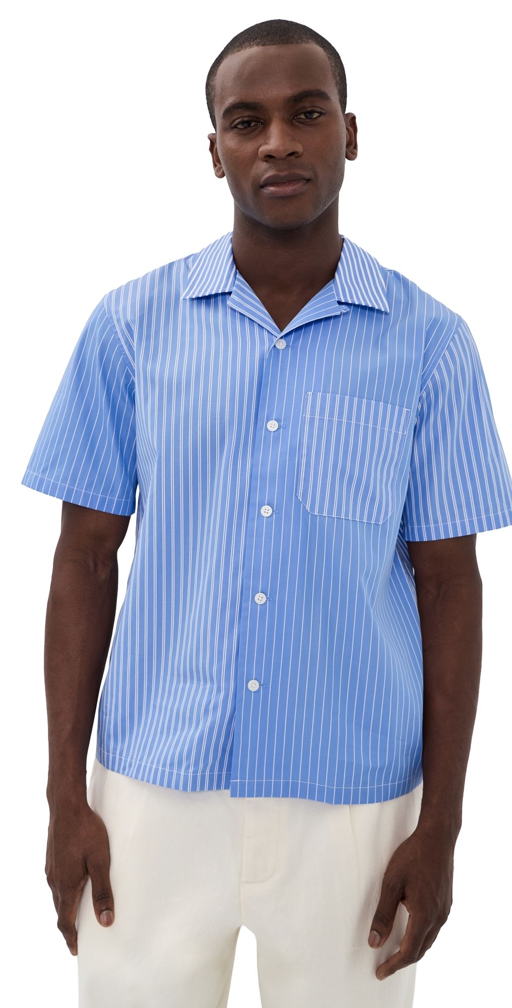 rag & bone Avery Poplin Shirt Blmst M