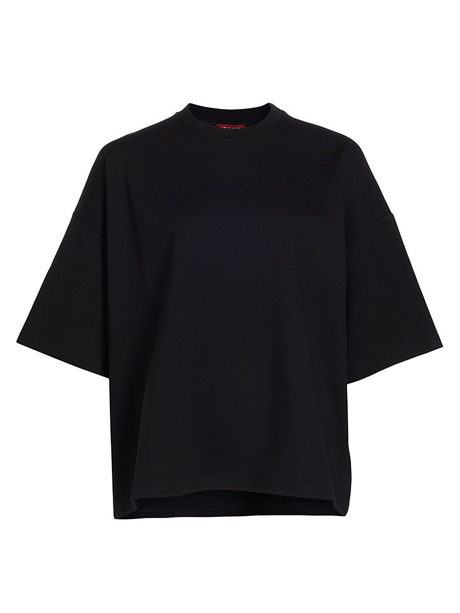 Women's Capsule Oversized Tee - Black - Size Medium