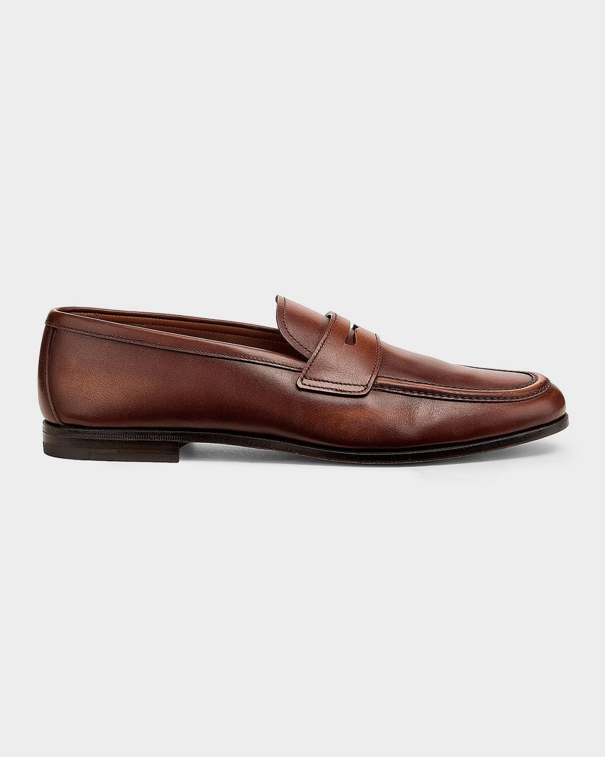 Men & apos;s Rother Leather Penny Loafers