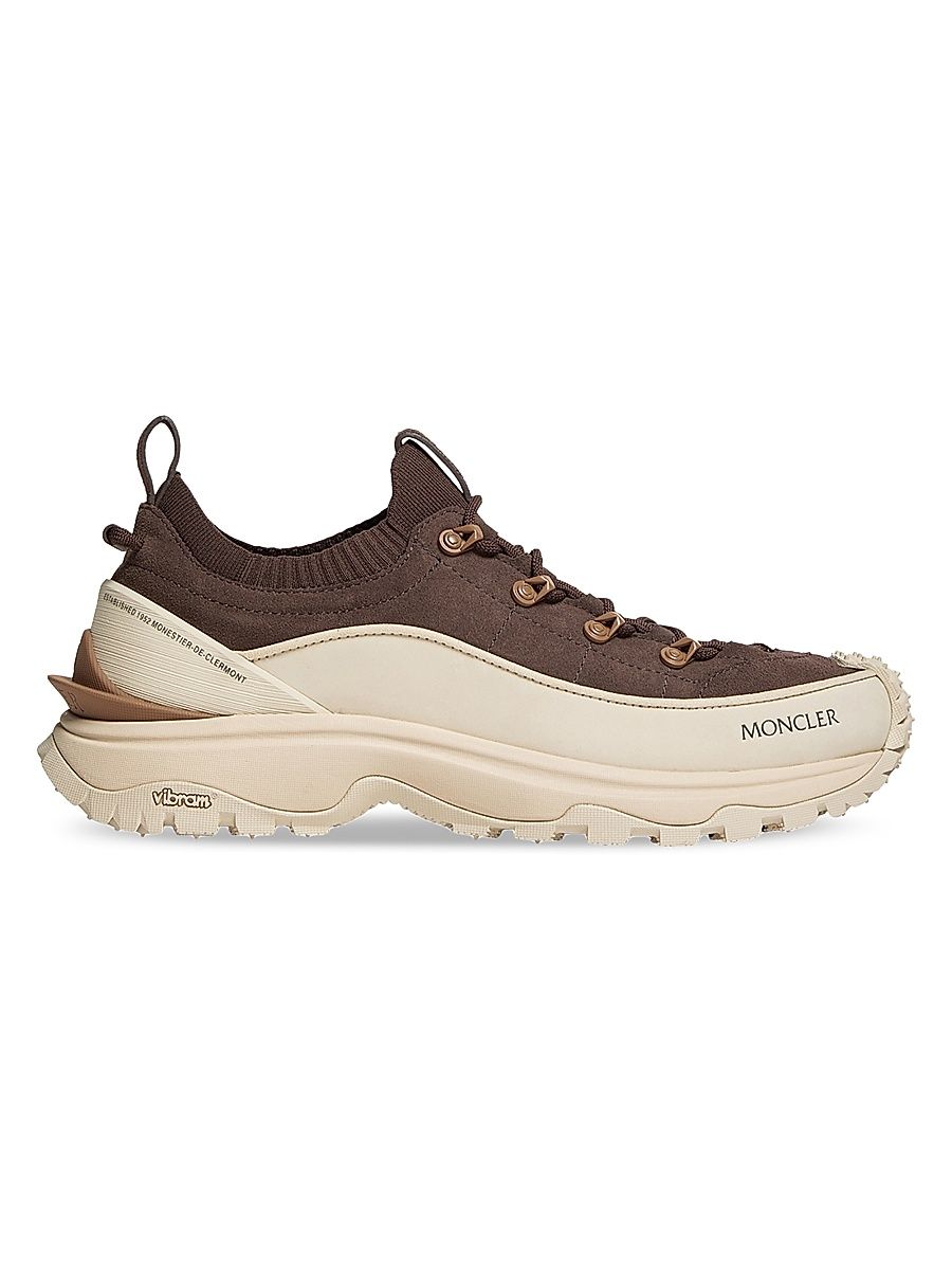 Men's Trailgrip Lite3 Sneakers in Nubuck & Suede - Brown - Size 13