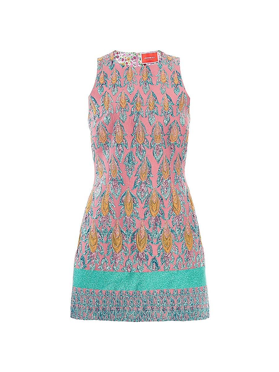 Women's Mini Dress - Degrade Pink - Size XXS