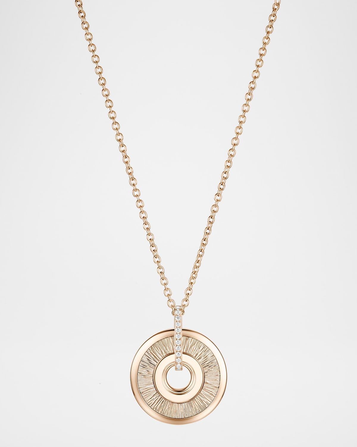 Possession Decor Palace 18K Rose Gold Pendant Necklace