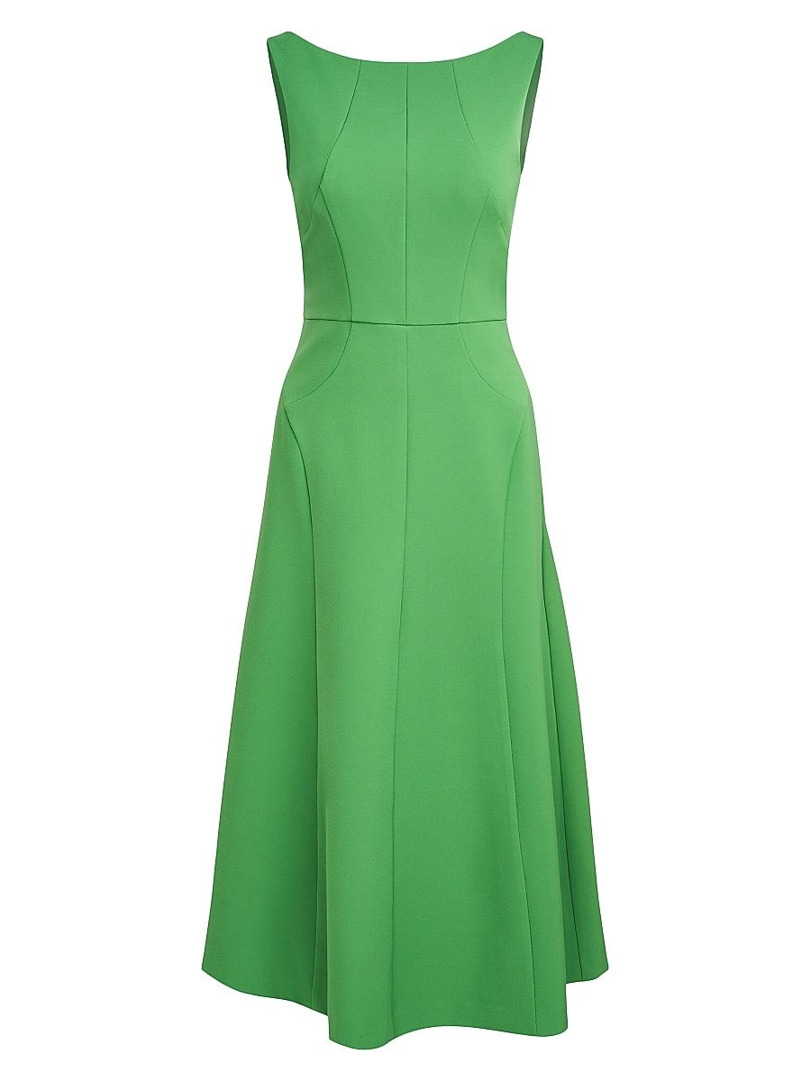 Women's Amari Crêpe Cocktail Dress - Lush Green - Size 16
