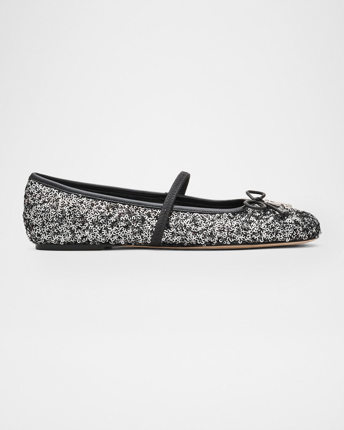 The Sequined Sabrina Ballerina Flats