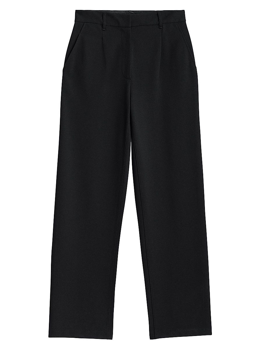 Women's Irina Ponte Trousers - Black - Size XXS