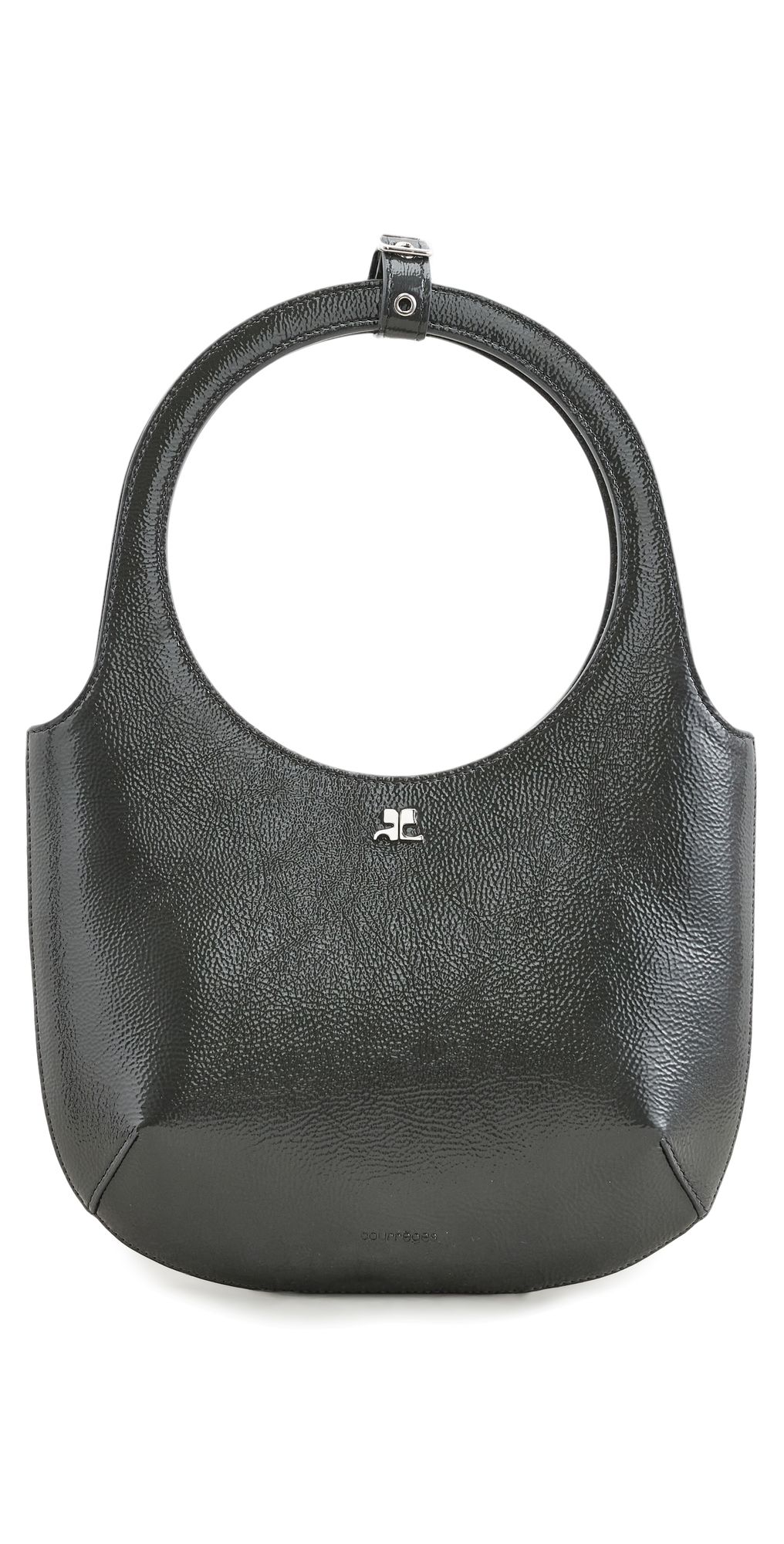 Courrèges Naplack Holy Bag Carbon One Size