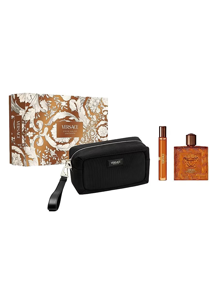 Eros Najim Pour Homme Parfum 3-Piece Gift Set