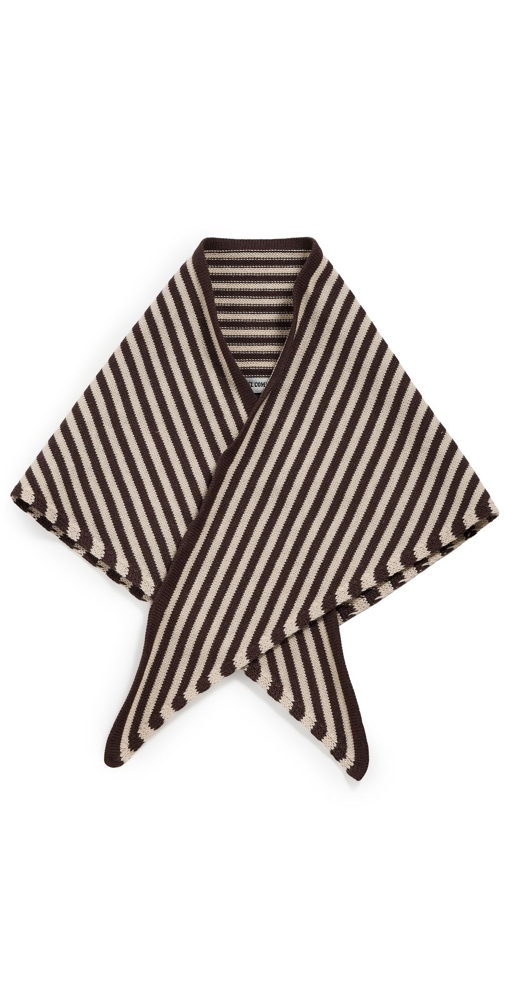 Rachel Comey Vetta Triangle Scarf Sand Brown One Size