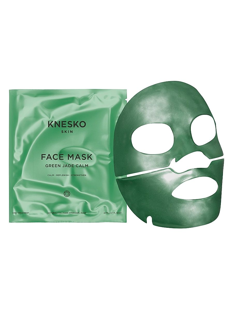 Women's Green Jade Calm Face Mask 4-Pack