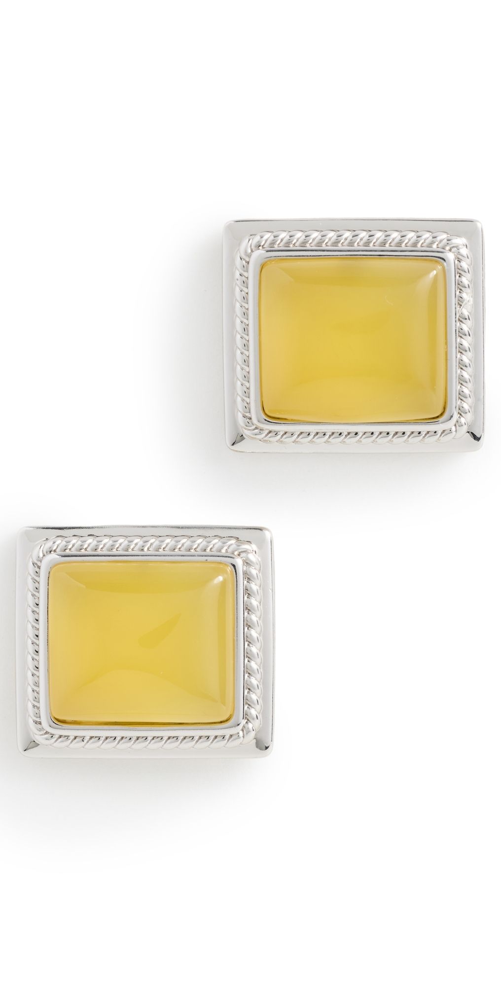 Luv Aj The Matilda Stone Studs Silver One Size