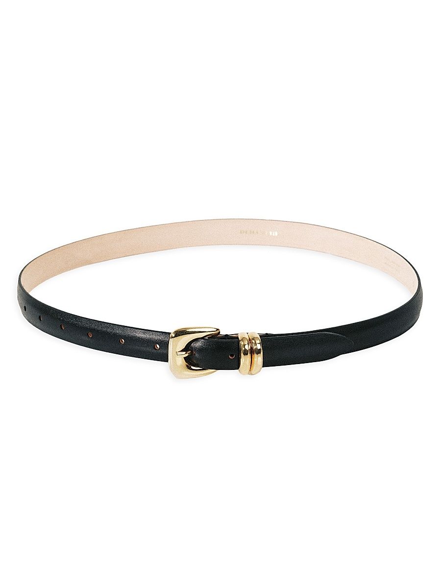 Women's Altura Leather Belt - Gold - Size XL
