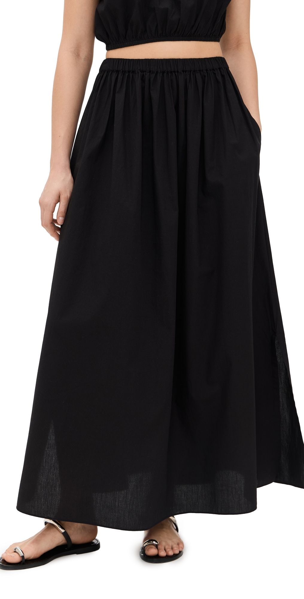 Playa Lucila Maxi Skirt Black XL