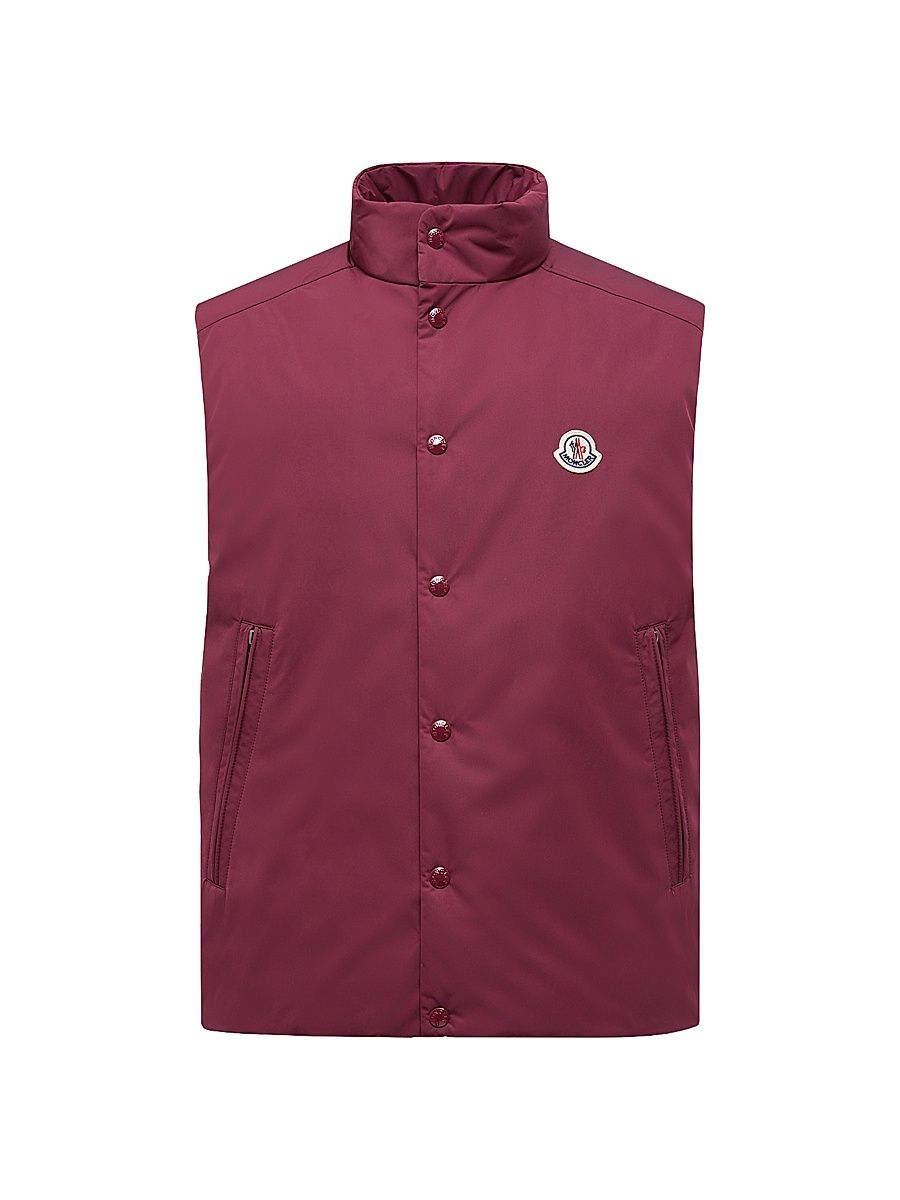 Men's Pilat Puffer Vest - Burgundy - Size XXXL