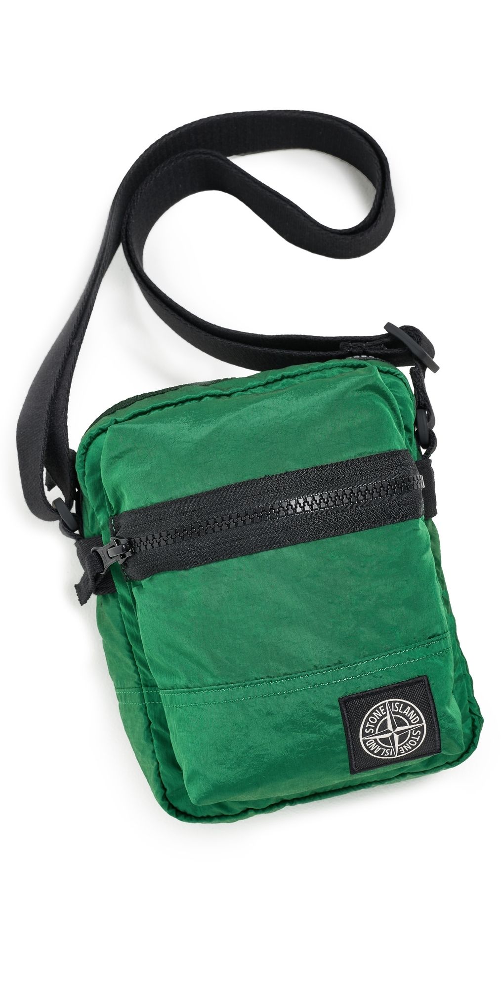 Stone Island Nylon Crossbody Bag Malachite One Size