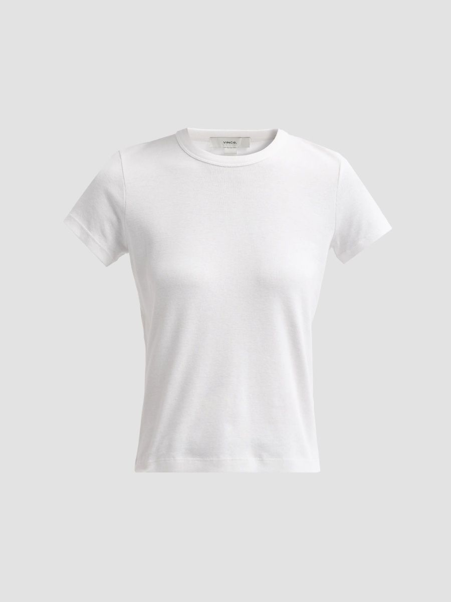 Vince Women's Shrunken 90s T-Shirt - Optic White - Size XS
