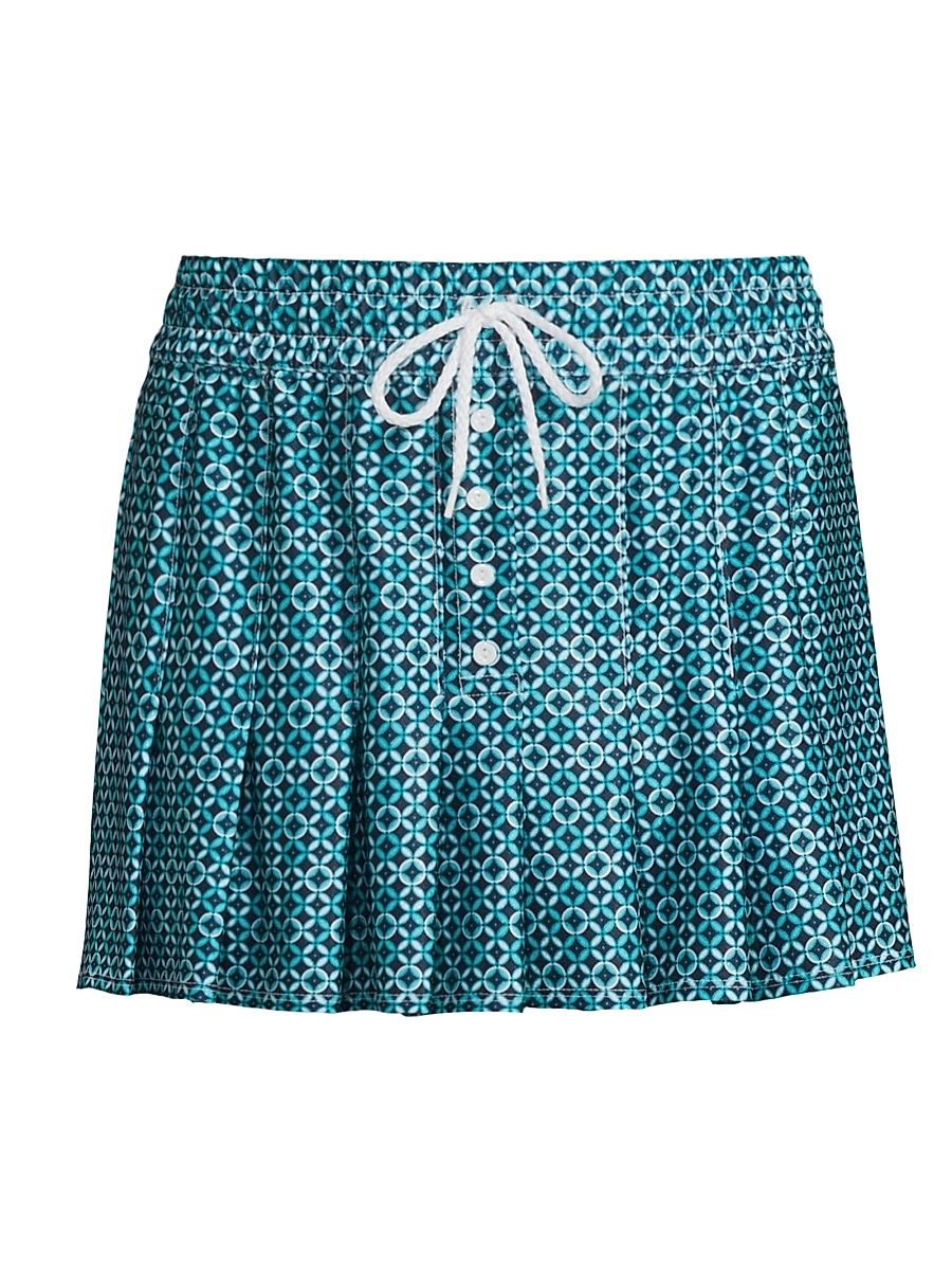 Women's Winner's Circle Drawstring Skort - Aquamarine - Size XL