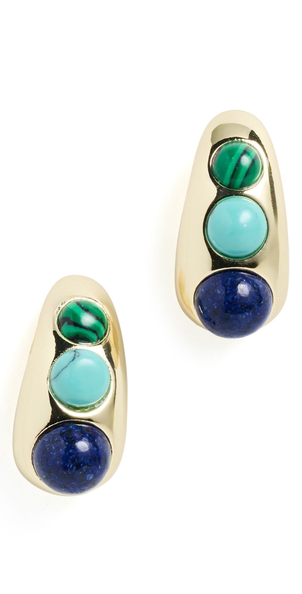 BaubleBar Ella Semi-Precious Earrings Multi One Size