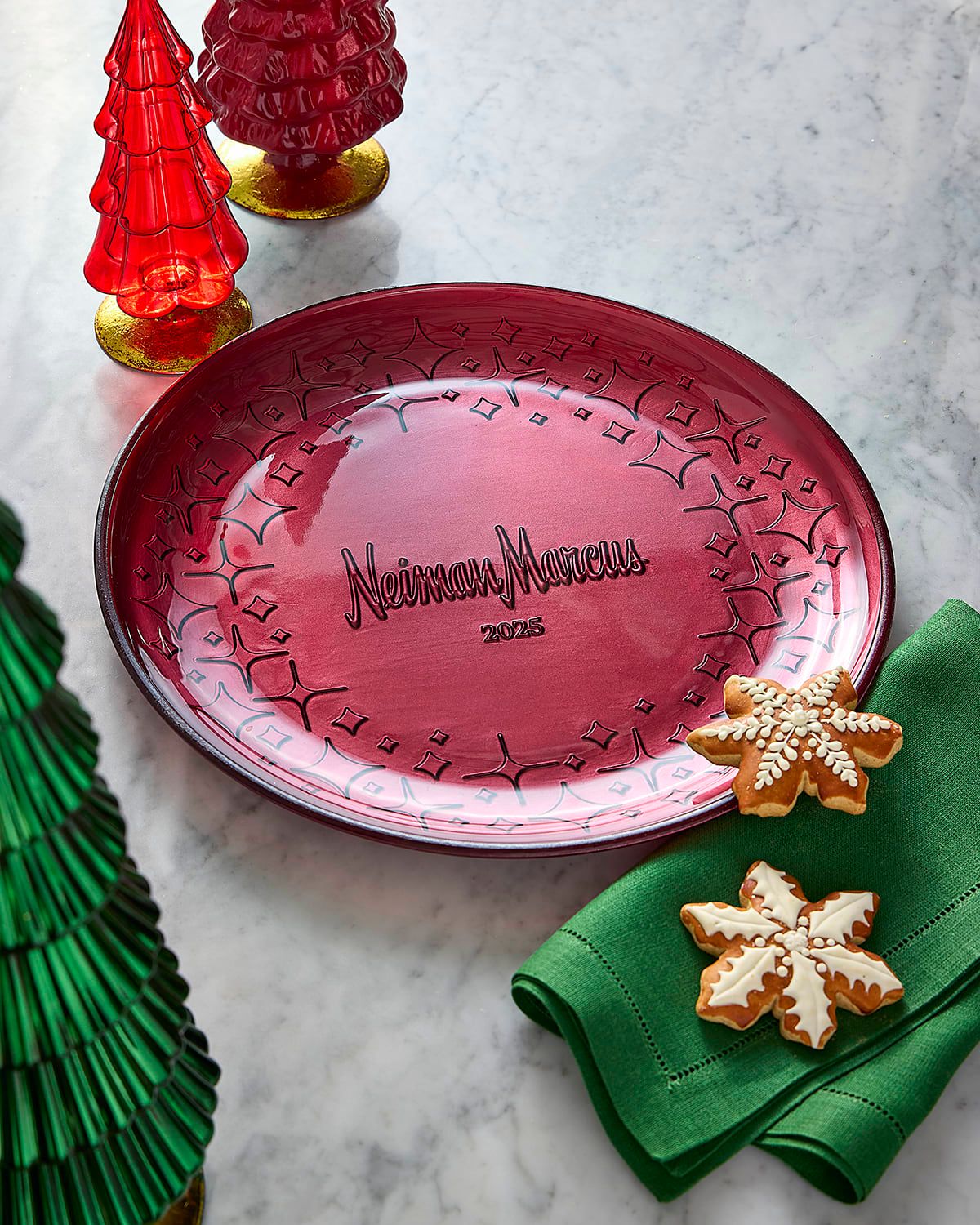 2025 NM Annual Glass Christmas Platter
