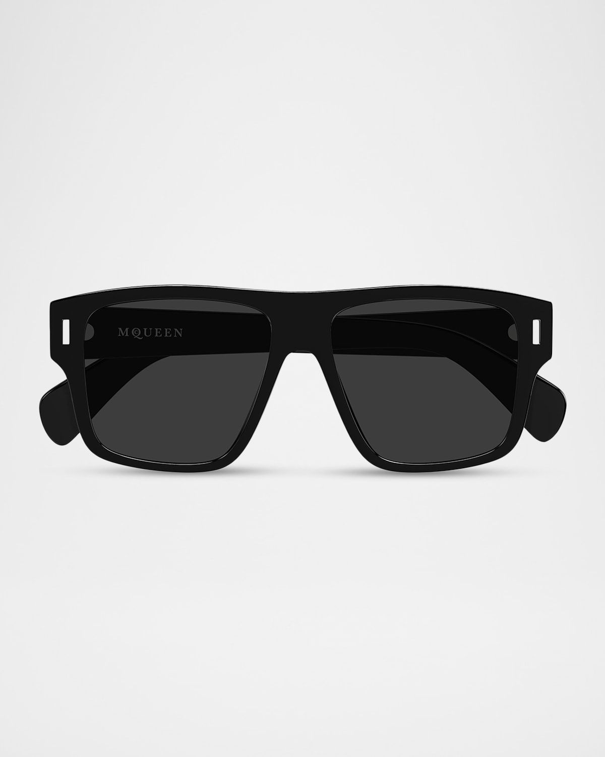 Men & apos;s 55mm Square Acetate Sunglasses